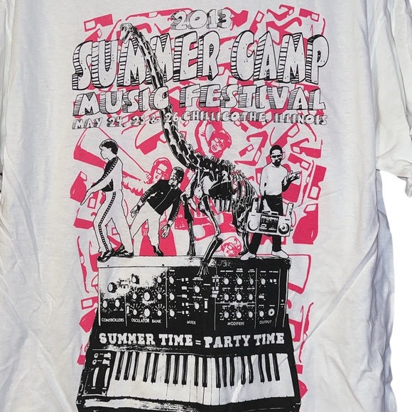 2013 Summer Camp Music Festival Tee Shirt Size XLarge - Picture 3 of 6